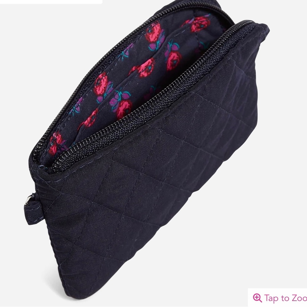Vera Bradley Navy Zip ID Case - NWT - Picture 2 of 4